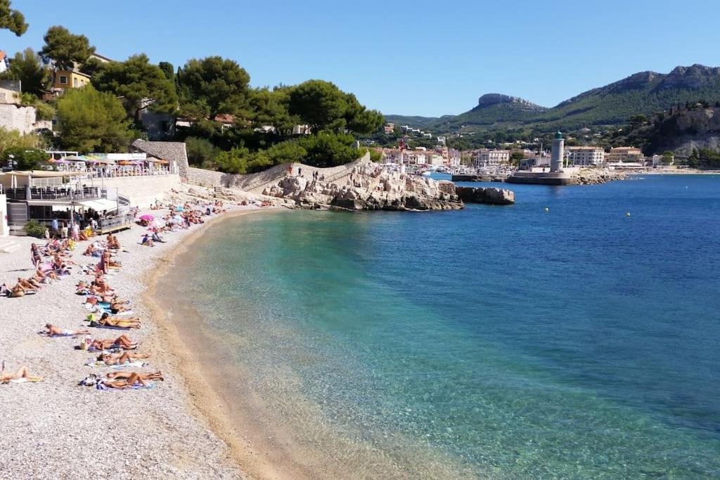 Cassis Calanques, 2 Pieces Grande Terrasse Vue Mer Exterior photo